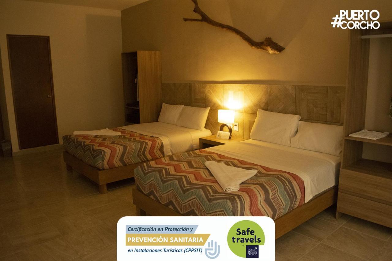 Hotel Puerto Corcho Puerto Morelos Ngoại thất bức ảnh