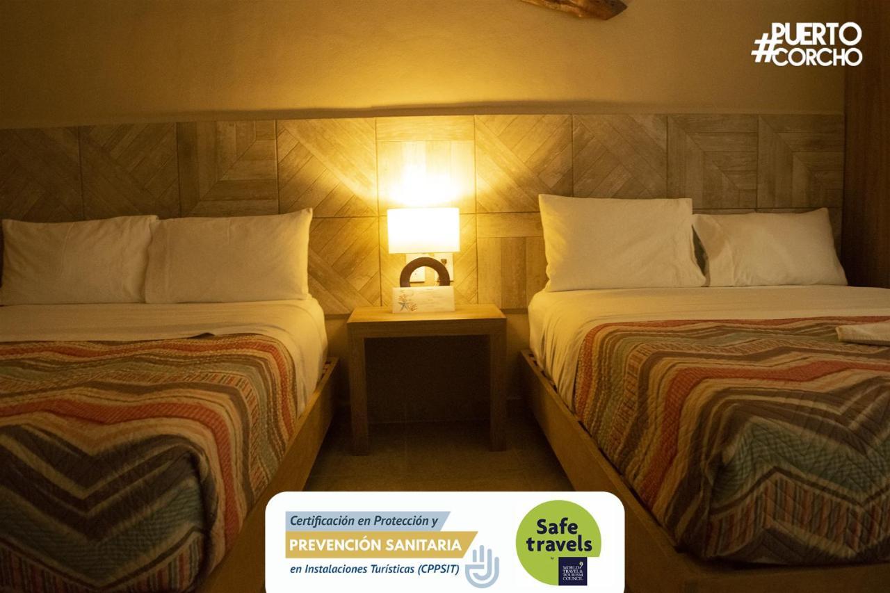 Hotel Puerto Corcho Puerto Morelos Ngoại thất bức ảnh