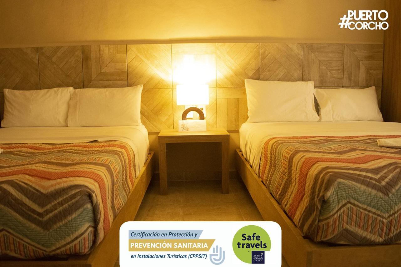 Hotel Puerto Corcho Puerto Morelos Ngoại thất bức ảnh