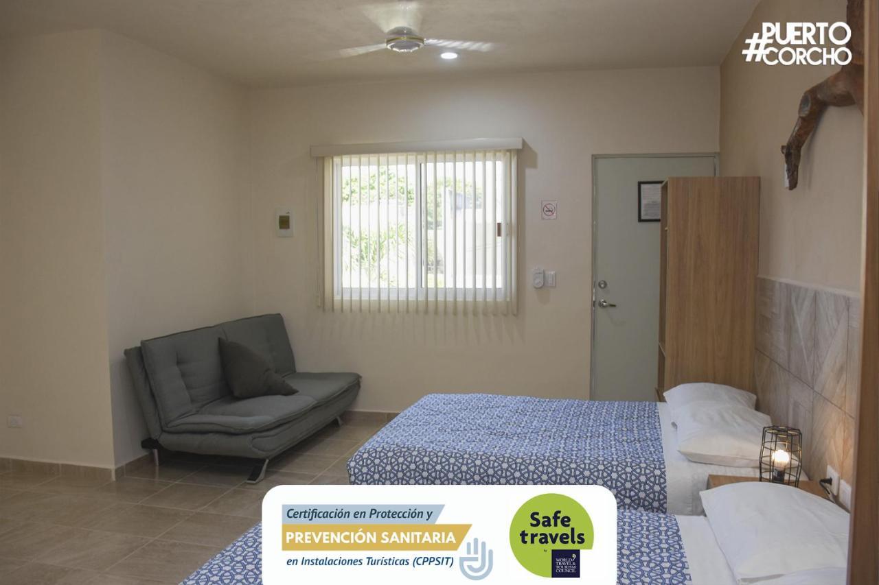 Hotel Puerto Corcho Puerto Morelos Ngoại thất bức ảnh