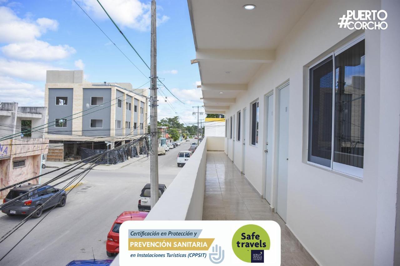 Hotel Puerto Corcho Puerto Morelos Ngoại thất bức ảnh